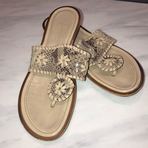 ITALIAN A. Giannetti Snake Sandals